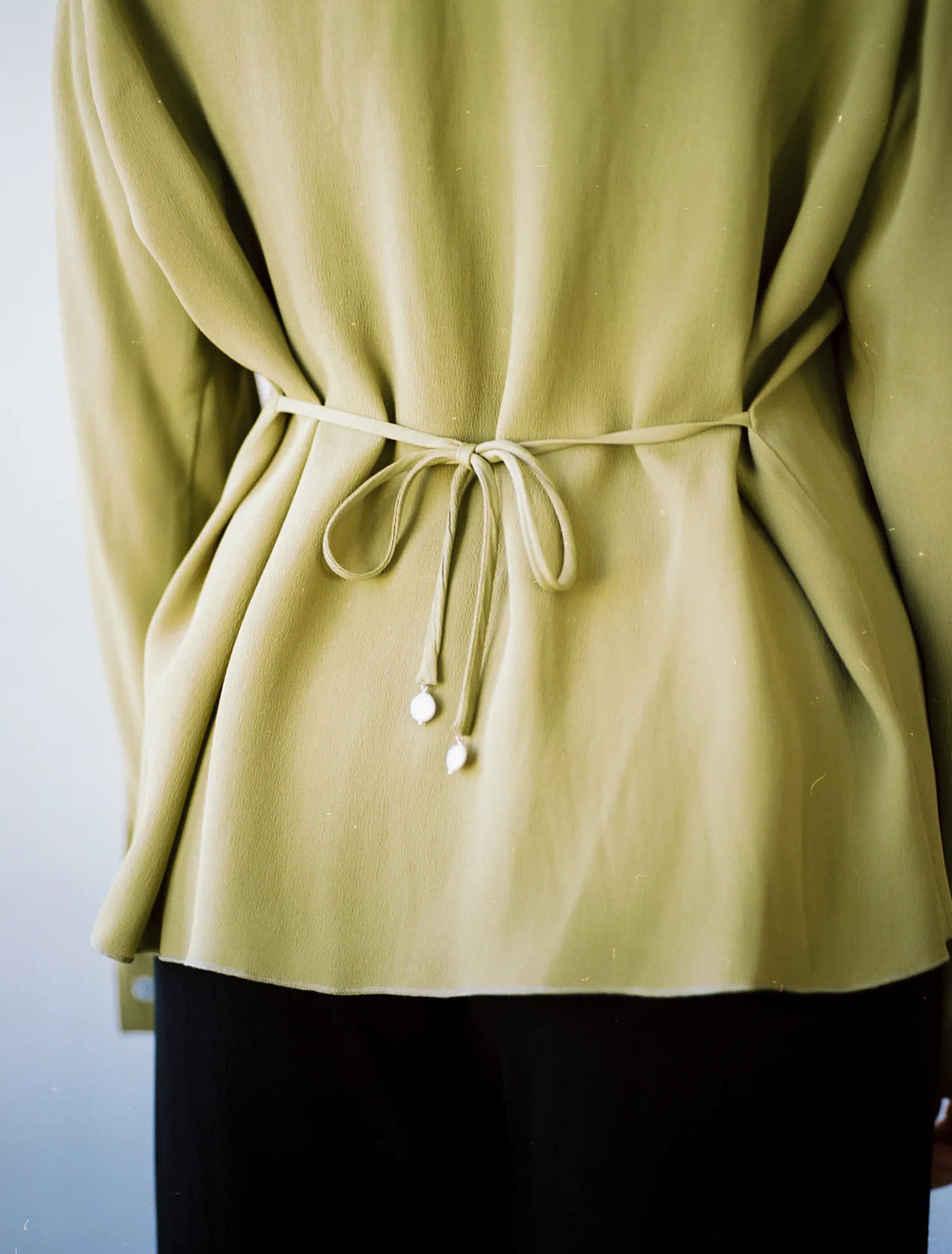 Pearl Thread Button Up