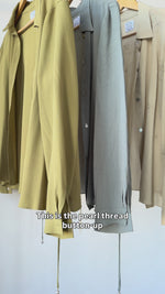 Pearl Thread Button Up
